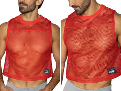 BIKE Athletic Men's activewear BAM135 Sleeveless Practice Jersey Color Color Red thumbnail 1