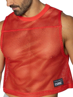 BIKE Athletic Men's activewear BAM135 Sleeveless Practice Jersey Color Color Red thumbnail 3