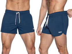 BIKE Athletic Men's activewear BAM200 Track Short Color Color Navy thumbnail 1