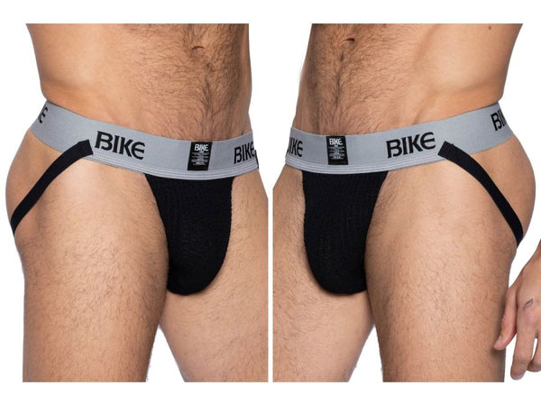 BIKE Athletic Men's Underwear BAS303 Classic Jockstrap Color Black