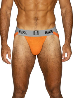 BIKE Athletic BAS304 Men's Underwear Classic Jockstrap Color Orange thumbnail 2