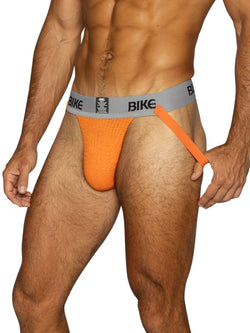 BIKE Athletic BAS304 Men's Underwear Classic Jockstrap Color Orange thumbnail 3