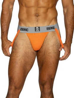 BIKE Athletic BAS304 Men's Underwear Classic Jockstrap Color Orange thumbnail 4