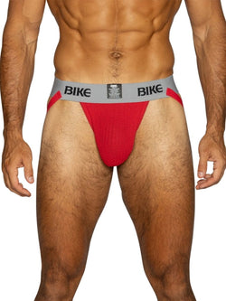 BIKE Athletic BAS304 Men's Underwear Classic Jockstrap Color Red thumbnail 2