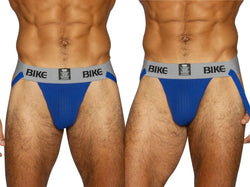 BIKE Athletic BAS304 Men's Underwear Classic Jockstrap Color Royal thumbnail 1
