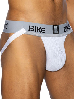 BIKE Athletic Men's Underwear BAS304 Classic Jockstrap Color White thumbnail 4