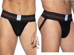 BIKE Athletic Men's Underwear BAS306 Original Number 10 Jockstrap - Color Color Black thumbnail 1