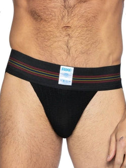 BIKE Athletic Men's Underwear BAS306 Original Number 10 Jockstrap - Color Color Black thumbnail 2