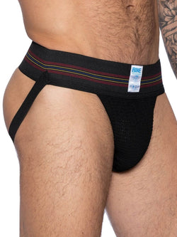 BIKE Athletic Men's Underwear BAS306 Original Number 10 Jockstrap - Color Color Black thumbnail 3