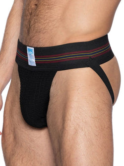 BIKE Athletic Men's Underwear BAS306 Original Number 10 Jockstrap - Color Color Black thumbnail 4