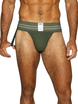 BIKE Athletic BAS306 Men's Underwear Original Number 10 Jockstrap Color Olive thumbnail 4