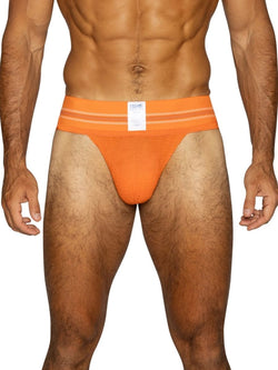 BIKE Athletic BAS306 Men's Underwear Original Number 10 Jockstrap Color Orange thumbnail 2
