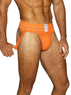 BIKE Athletic BAS306 Men's Underwear Original Number 10 Jockstrap Color Orange thumbnail 3