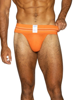 BIKE Athletic BAS306 Men's Underwear Original Number 10 Jockstrap Color Orange thumbnail 4