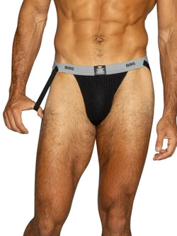 BIKE Athletic BAS308 Men's Underwear Swimmer Athletic Jockstrap Color Black thumbnail 3