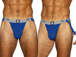 BIKE Athletic BAS308 Men's Underwear Swimmer Athletic Jockstrap Color Royal thumbnail 1