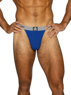 BIKE Athletic BAS308 Men's Underwear Swimmer Athletic Jockstrap Color Royal thumbnail 4