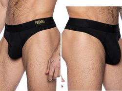 BIKE Athletic Men's Underwear BAS319 Active Thong Color Color Black thumbnail 1