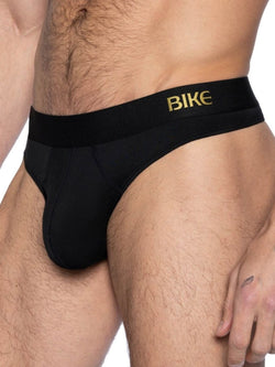 BIKE Athletic Men's Underwear BAS319 Active Thong Color Color Black thumbnail 2
