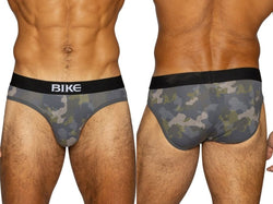 BIKE Athletic BAS327 Men's Underwear Stretch Cotton Brief Color Camo thumbnail 1
