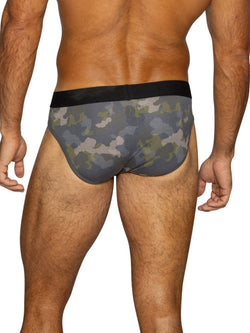 BIKE Athletic BAS327 Men's Underwear Stretch Cotton Brief Color Camo thumbnail 3