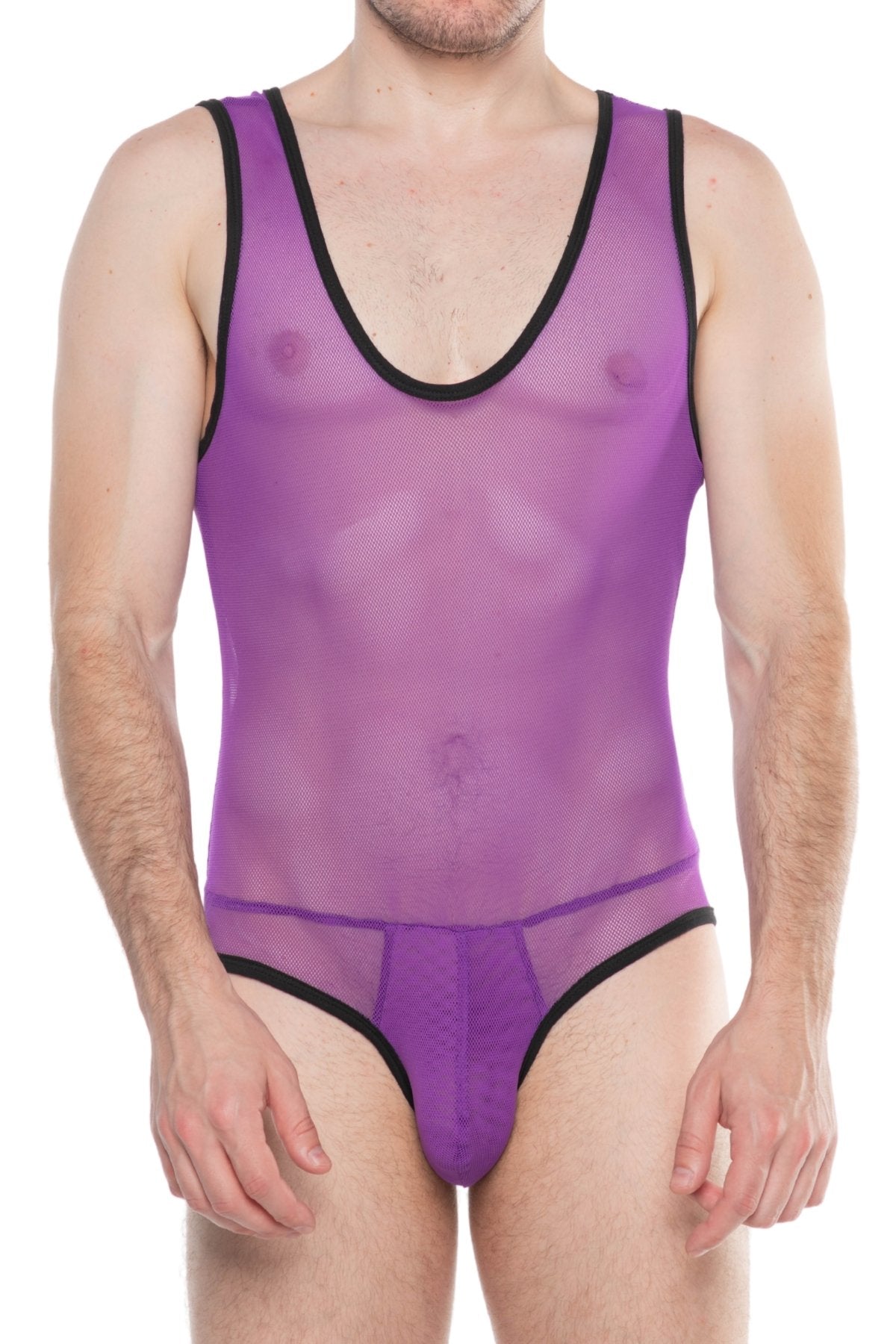 BONUS- Go Softwear Purple Frisky Backless Singlet