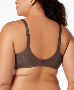Bali Comfort Revolution Shaping Wireless Smoothing Bra 3463 Dark Roast Swirl thumbnail 3