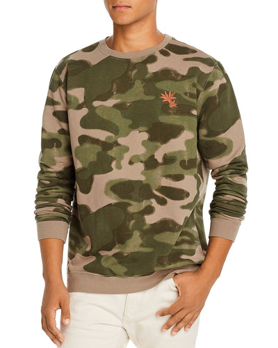 Banks Journal Camo Fleece Sweatshirt Combat