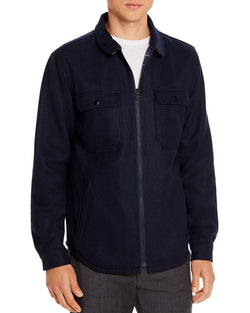 Banks Journal Reversible Lumber Shirt Jacket Dirty Denim thumbnail 1