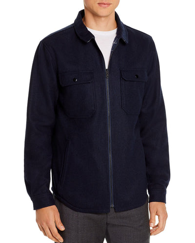 Banks Journal Reversible Lumber Shirt Jacket Dirty Denim