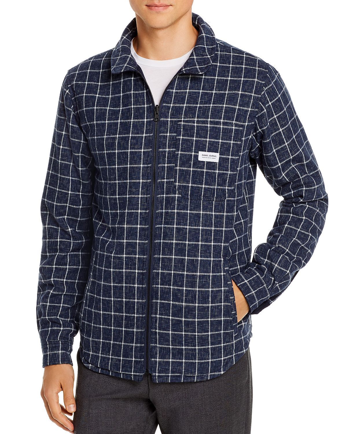 Banks Journal Reversible Lumber Shirt Jacket Dirty Denim