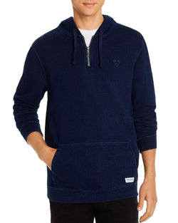 Banks Journal Timing Hooded French Terry Sweatshirt Dirty Denim thumbnail 1