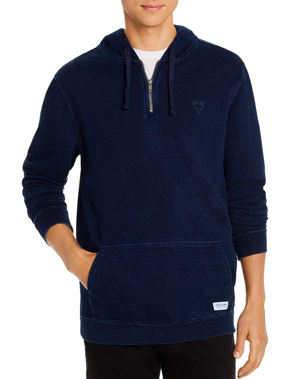 Banks Journal Timing Hooded French Terry Sweatshirt Dirty Denim