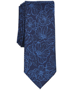 Bar III Dermott Floral Tie thumbnail 1