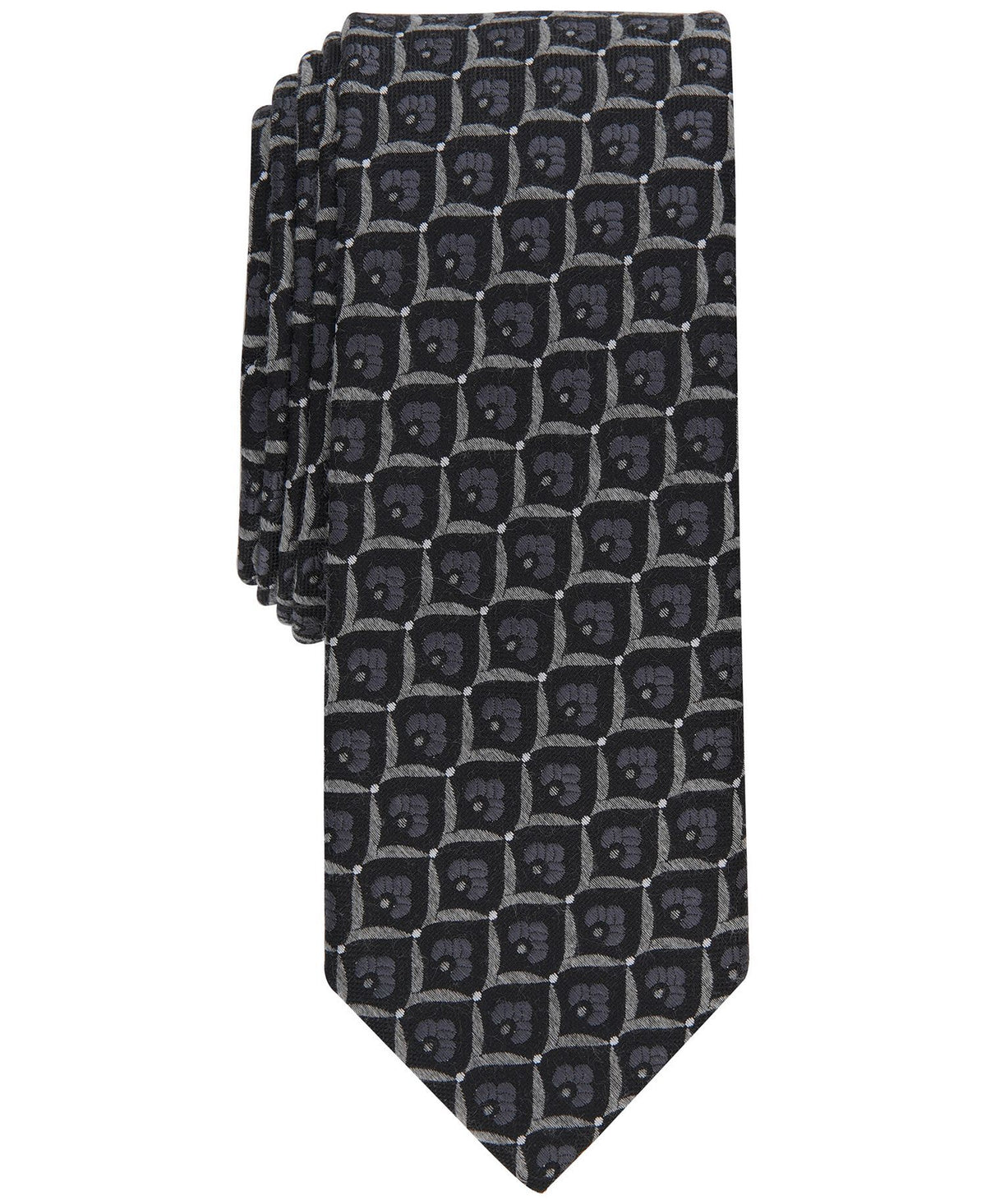 Bar III Percy Skinny Neat Tie