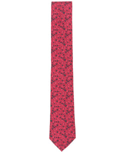 Bar III White-Dot Floral Tie thumbnail 2