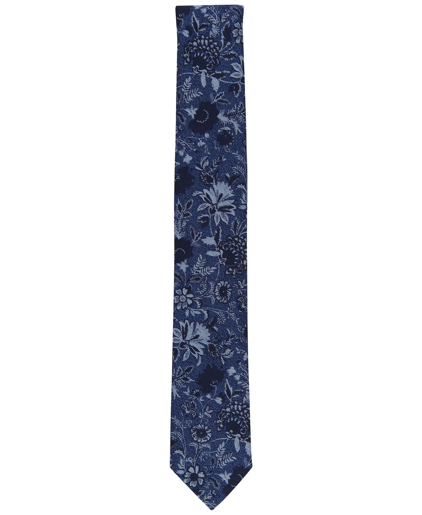 Bar III Wiley Floral Skinny Tie