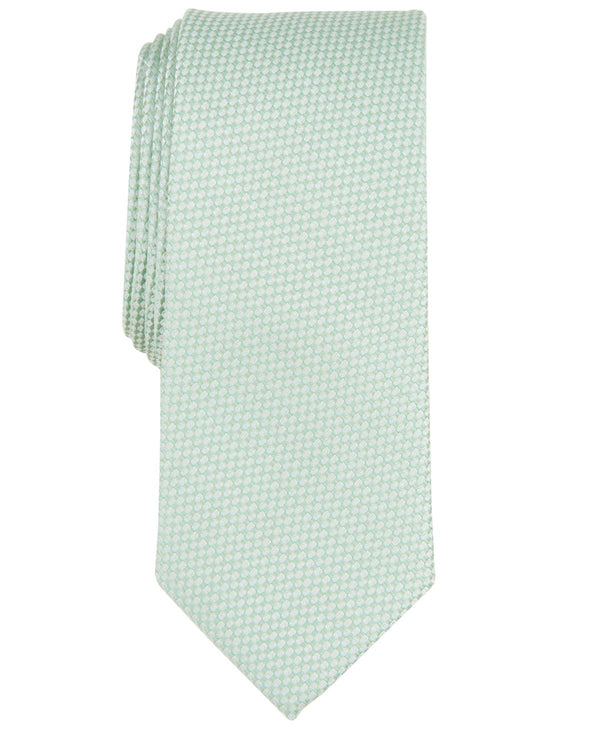 Bar Iii Classic Fit Tie Necktie One Size Mint Green Lombard Textured