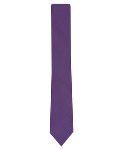 Bar Iii Dunbar Solid Skinny Tie Eggplant thumbnail 2