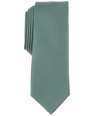 Bar Iii Logan Solid Tie  - Mint