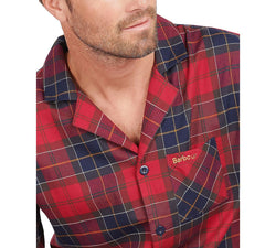 Barbour Laith Pajama Set Red Tartan thumbnail 3