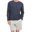 Barbour Sheldon Long-sleeve Sleep T-shirt Navy