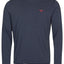 Barbour Sheldon Long-sleeve Sleep T-shirt Navy