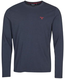 Barbour Sheldon Long-sleeve Sleep T-shirt Navy thumbnail 2