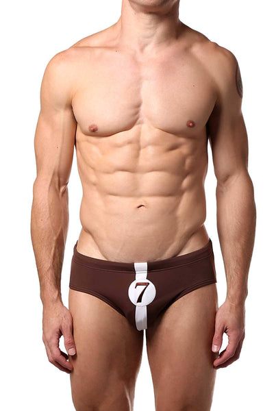 Baskit Brown-Stone Lucky 7 Swim Bikini