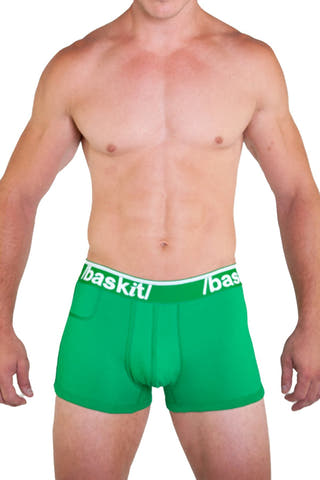 Baskit Green Billy Boy Low Rise Trunk