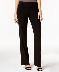 Bcx Juniors' Wide-leg Trouser Pants Black thumbnail 1