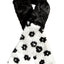 Betsey Johnson Black/White Patchwork Floral Muffler/Scarf