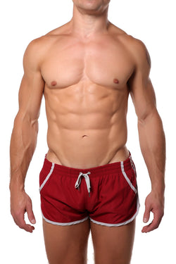 Biking-Red Swim/Running Short thumbnail 1