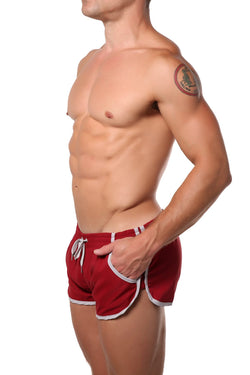 Biking-Red Swim/Running Short thumbnail 4